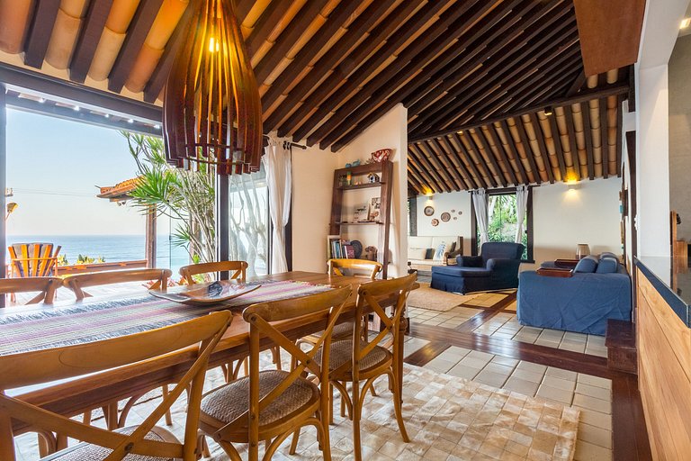 Casa em Búzios com vista deslumbrante