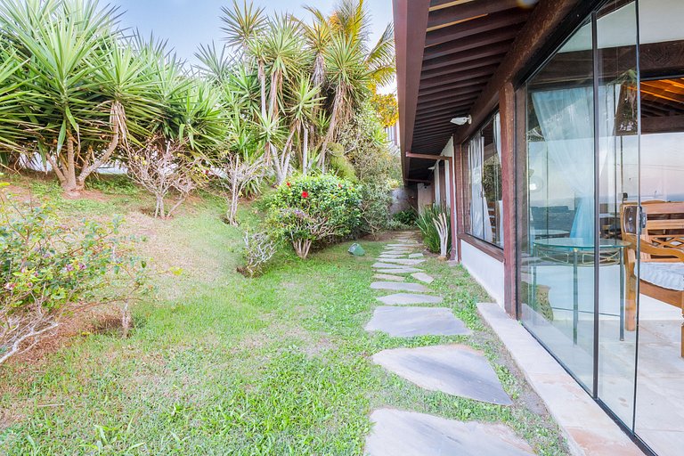 Casa em Búzios com vista deslumbrante
