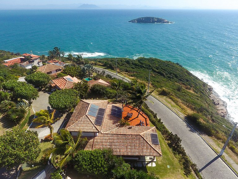 Casa en Búzios con impresionantes vistas