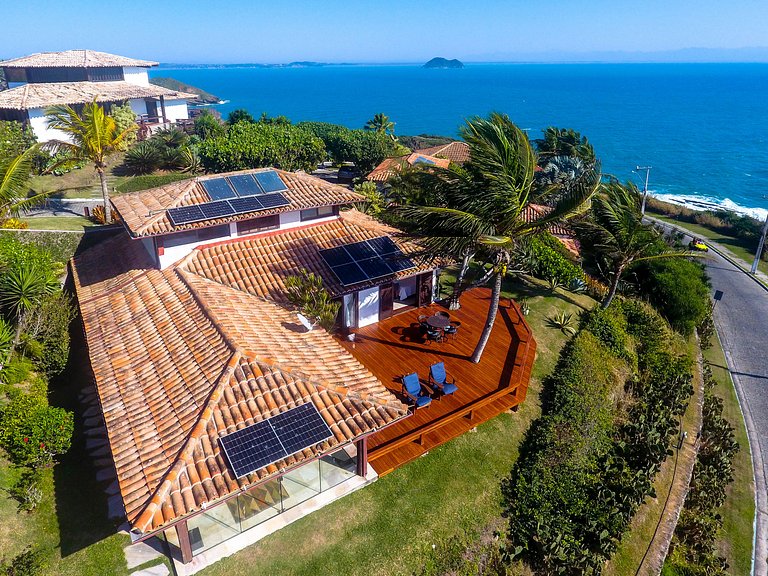 House in Búzios with stunning views