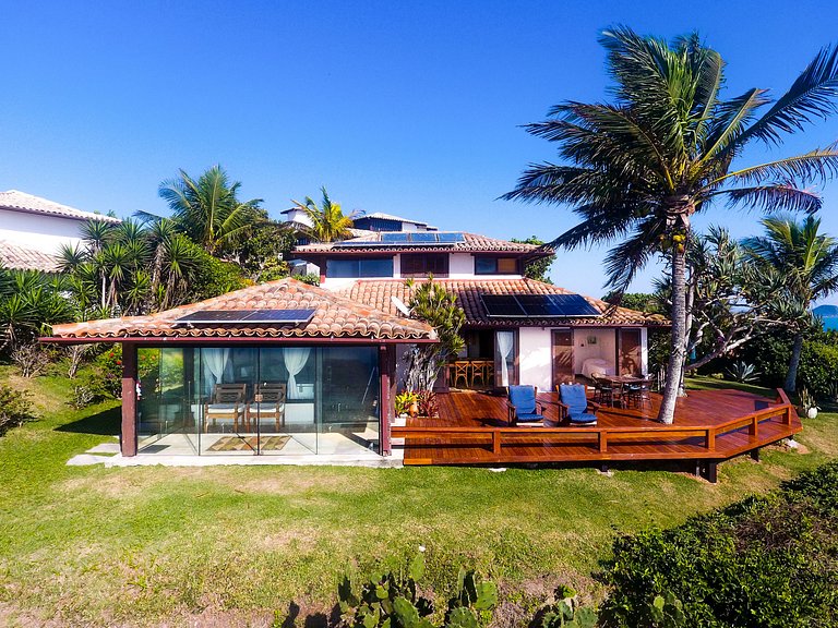 Casa em Búzios com vista deslumbrante