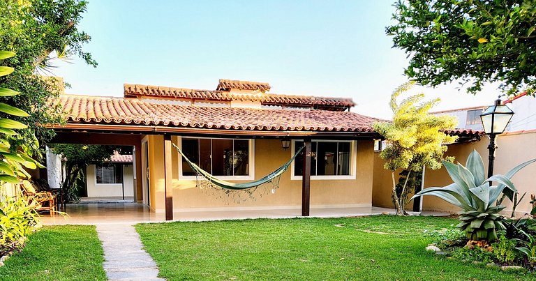 Bela casa de praia sossegada no Centro de Búzios