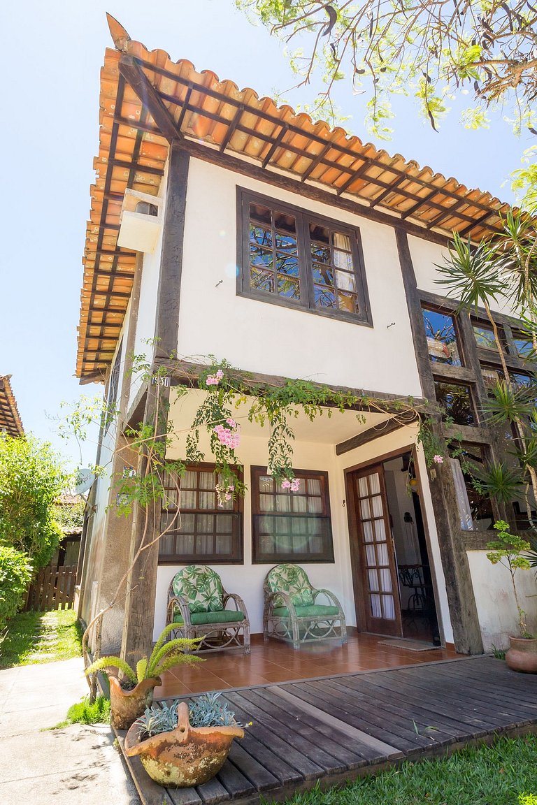 Casa em Condomínio 150m da Praia de Manguinhos