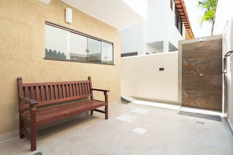 Casa em condomínio a 100m do canto esquerdo de Geribá
