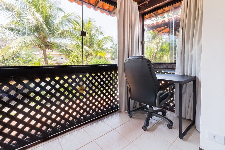 Casa em condomínio a 100m do canto esquerdo de Geribá