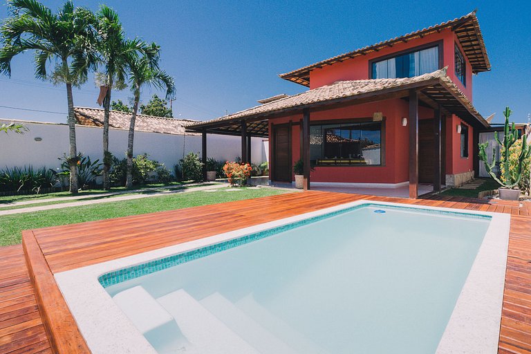 Casa em Búzios - piscina e churrasqueira
