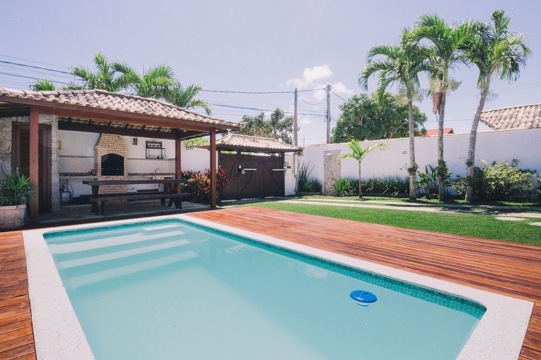 Casa em Búzios - piscina e churrasqueira