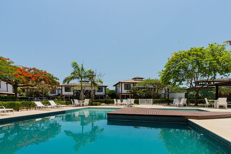 Casa em Condomínio 150m da Praia de Manguinhos