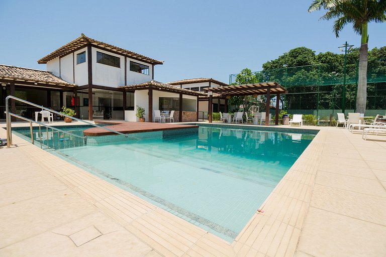 Casa em Condomínio 150m da Praia de Manguinhos