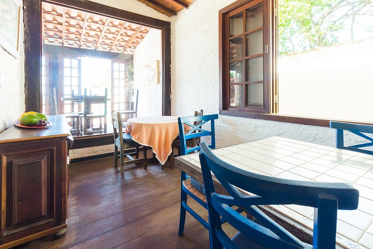 Casa colonial a la beira del mar Geribá - Búzios