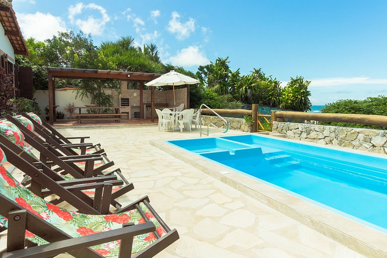 Aconchegante Casa Pé na Areia Geribá - Búzios