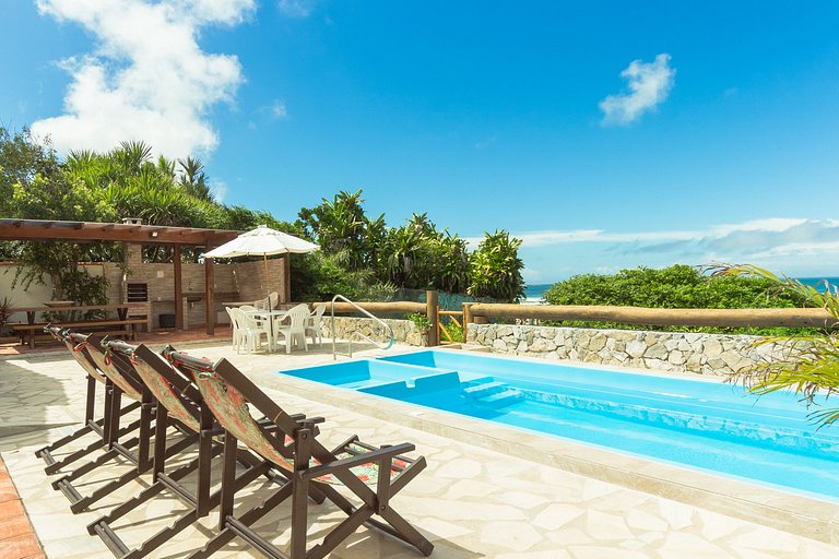 Aconchegante Casa Pé na Areia Geribá - Búzios