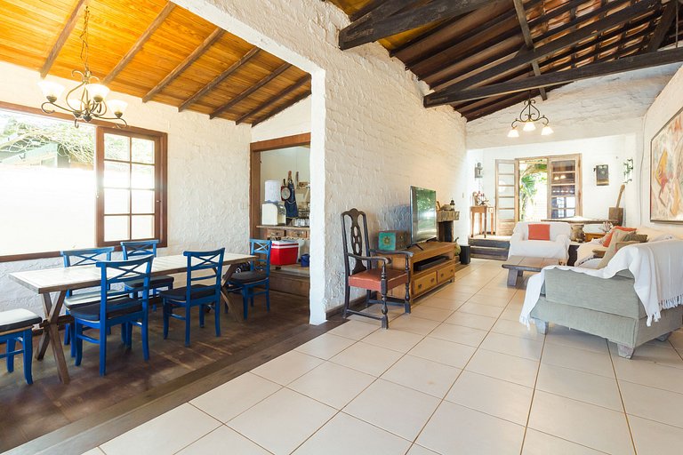 Aconchegante Casa Pé na Areia Geribá - Búzios