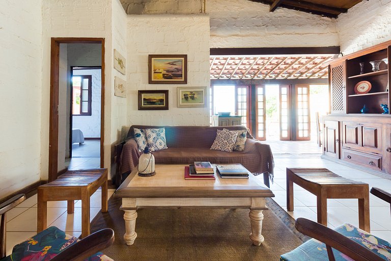 Colonial house on the sand Geribá - Búzios