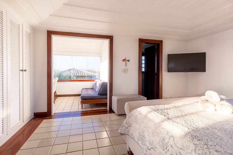 Casa Incrível em Búzios - Vista Mar e Pôr do Sol