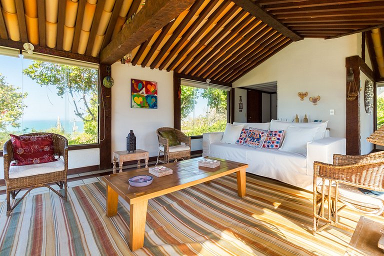 Casa Incrível em Búzios - Vista Mar e Pôr do Sol