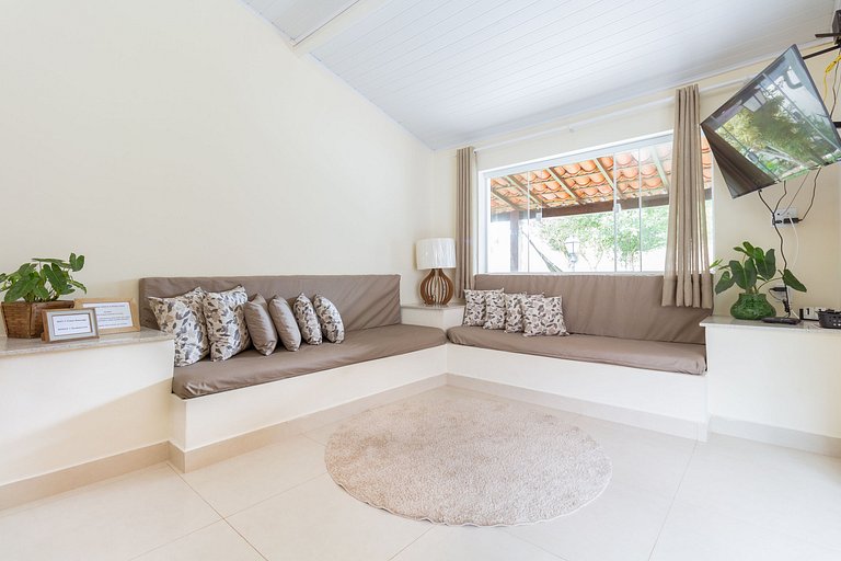 Bela casa de praia sossegada no Centro de Búzios