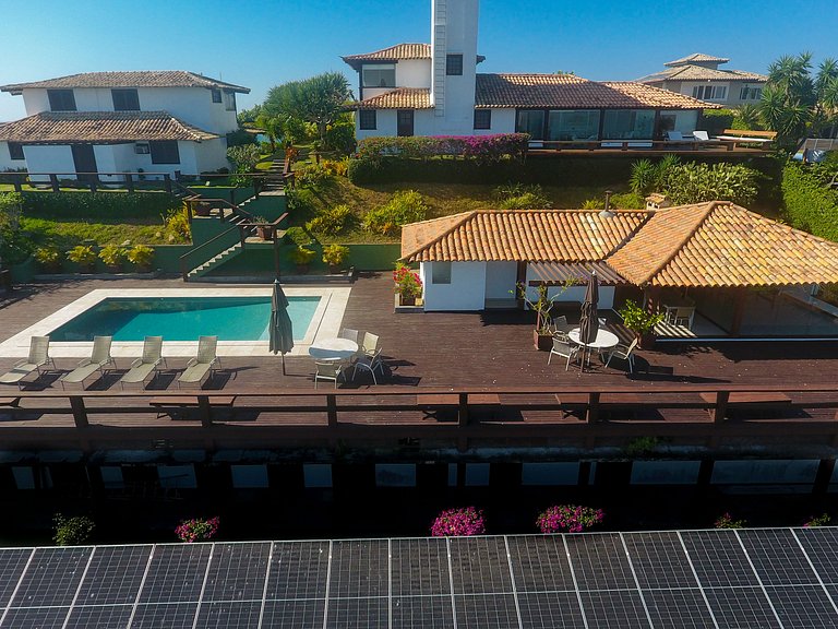 Casa Incrível em Búzios - Vista Mar e Pôr do Sol
