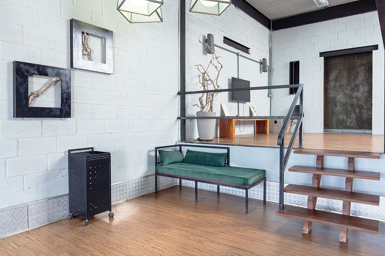 Casa en Búzios estilo industrial