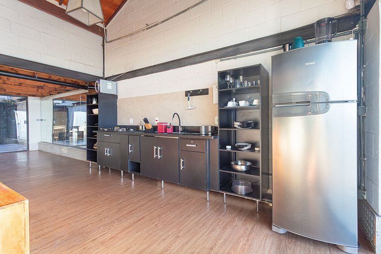 Casa en Búzios estilo industrial