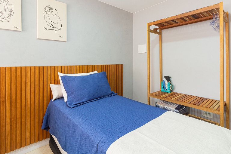 Flat aconchegante próximo ao Porto da Barra