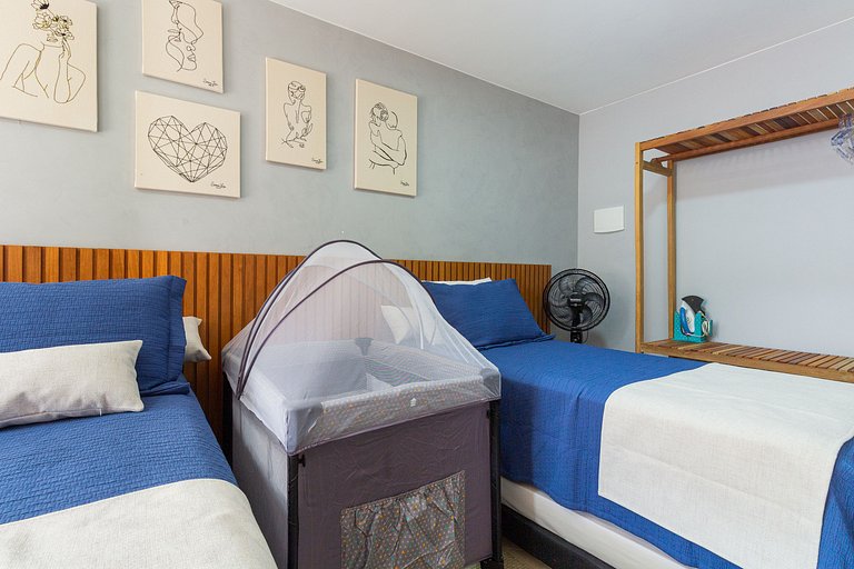 Flat aconchegante próximo ao Porto da Barra