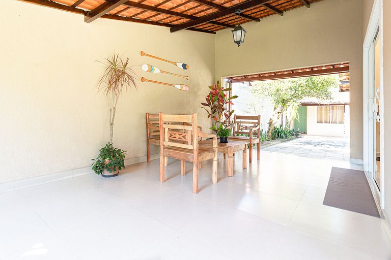 Bela casa de praia sossegada no Centro de Búzios