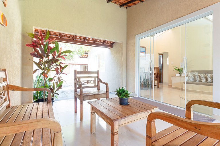 Bela casa de praia sossegada no Centro de Búzios