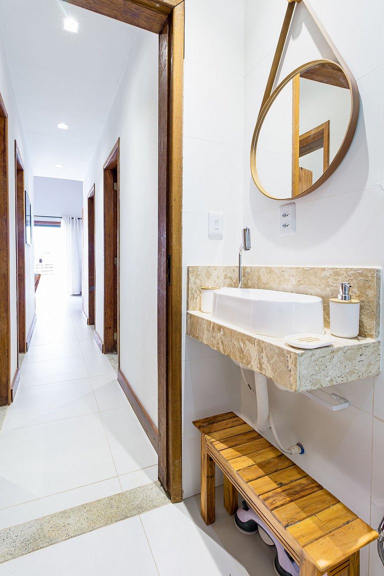 Novo | Casa 3 quartos e piscina privativa - Búzios