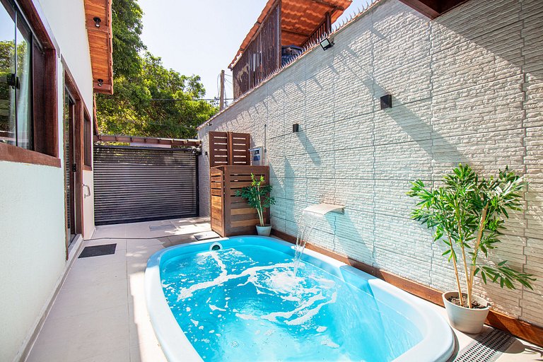 Casa de 3 habitaciones con piscina privada/ Búzios