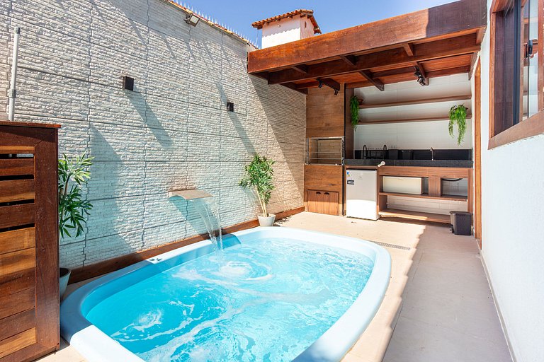 Casa de 3 habitaciones con piscina privada/ Búzios