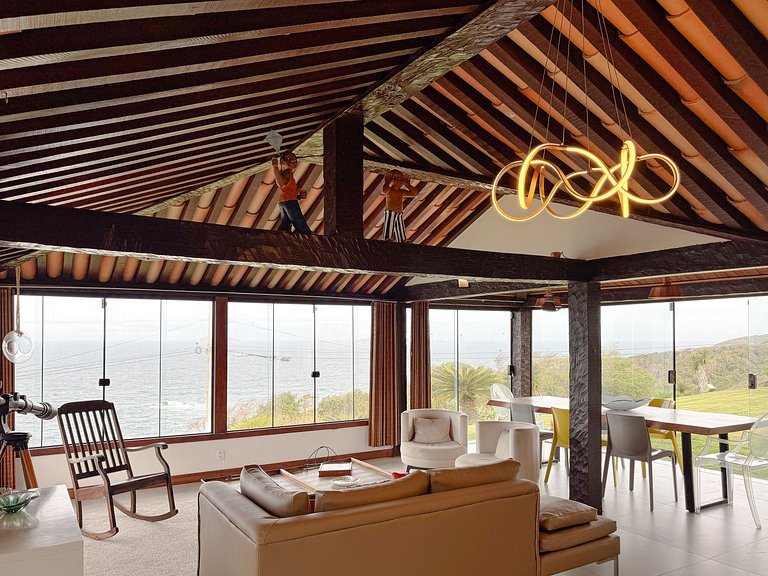 Casa com vista fascinante em Búzios