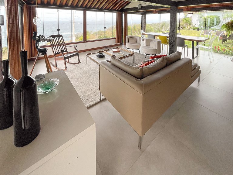 Casa com vista fascinante em Búzios