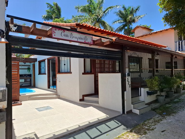 Novo | Casa 3 quartos e piscina privativa - Búzios
