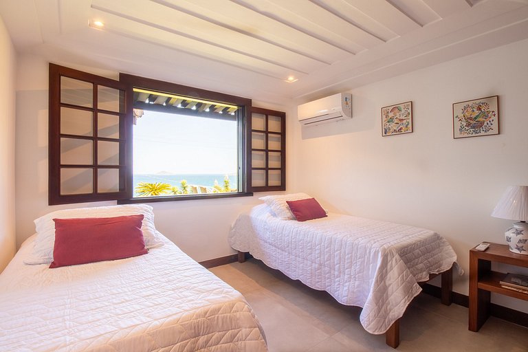 Casa com vista fascinante em Búzios