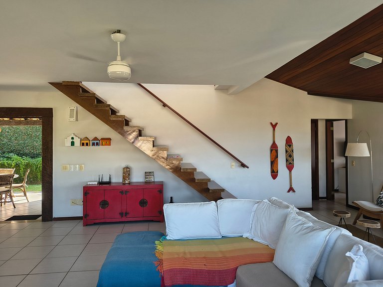 Vista, piscina privativa e 4 suítes em Geribá