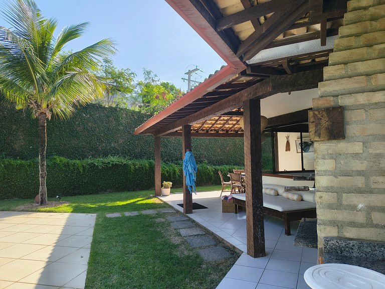 Vista, piscina privativa e 4 suítes em Geribá